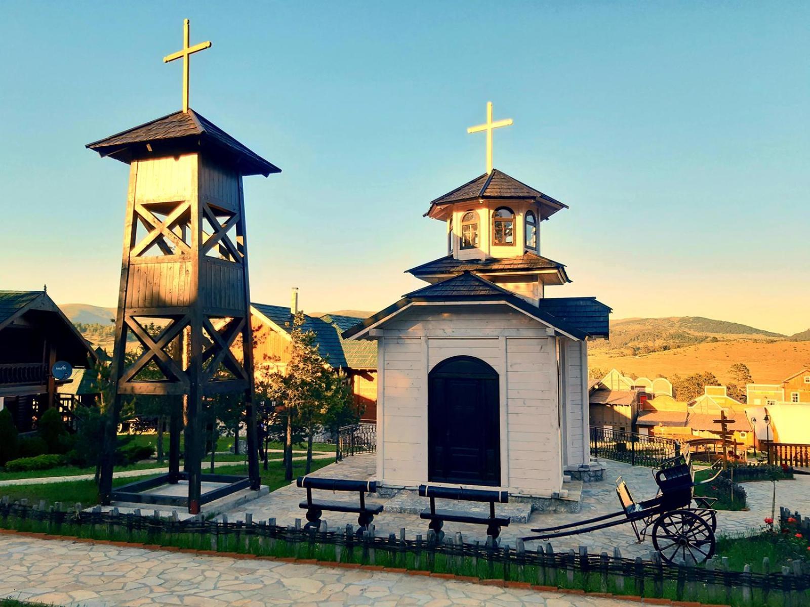 El Paso City, Zlatibor - Unique Wooden Cottages, Treehouse, Wild West Rooms, Accommodation 1-6 People 外观 照片